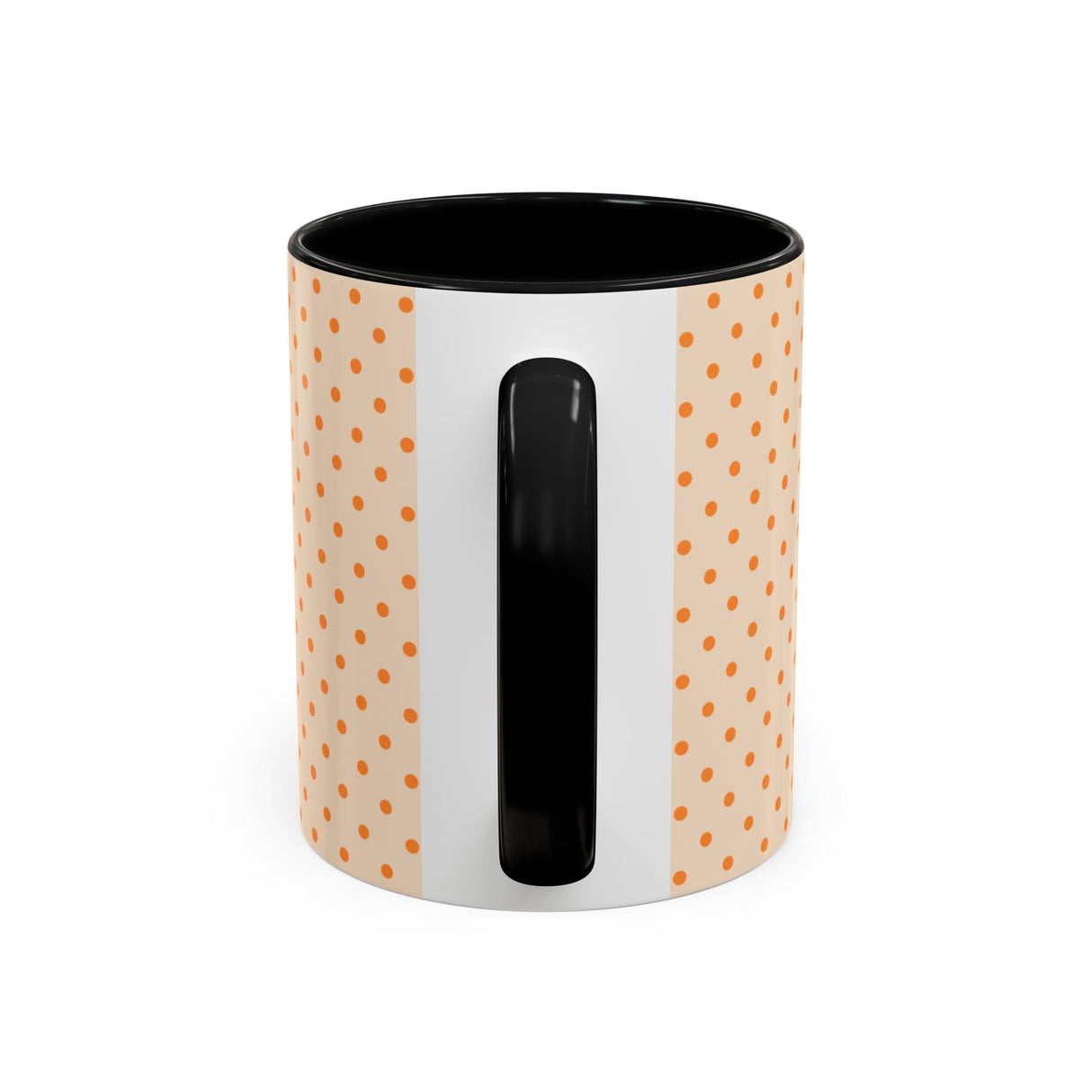 Bonjour Polka Dot Coffee Mug