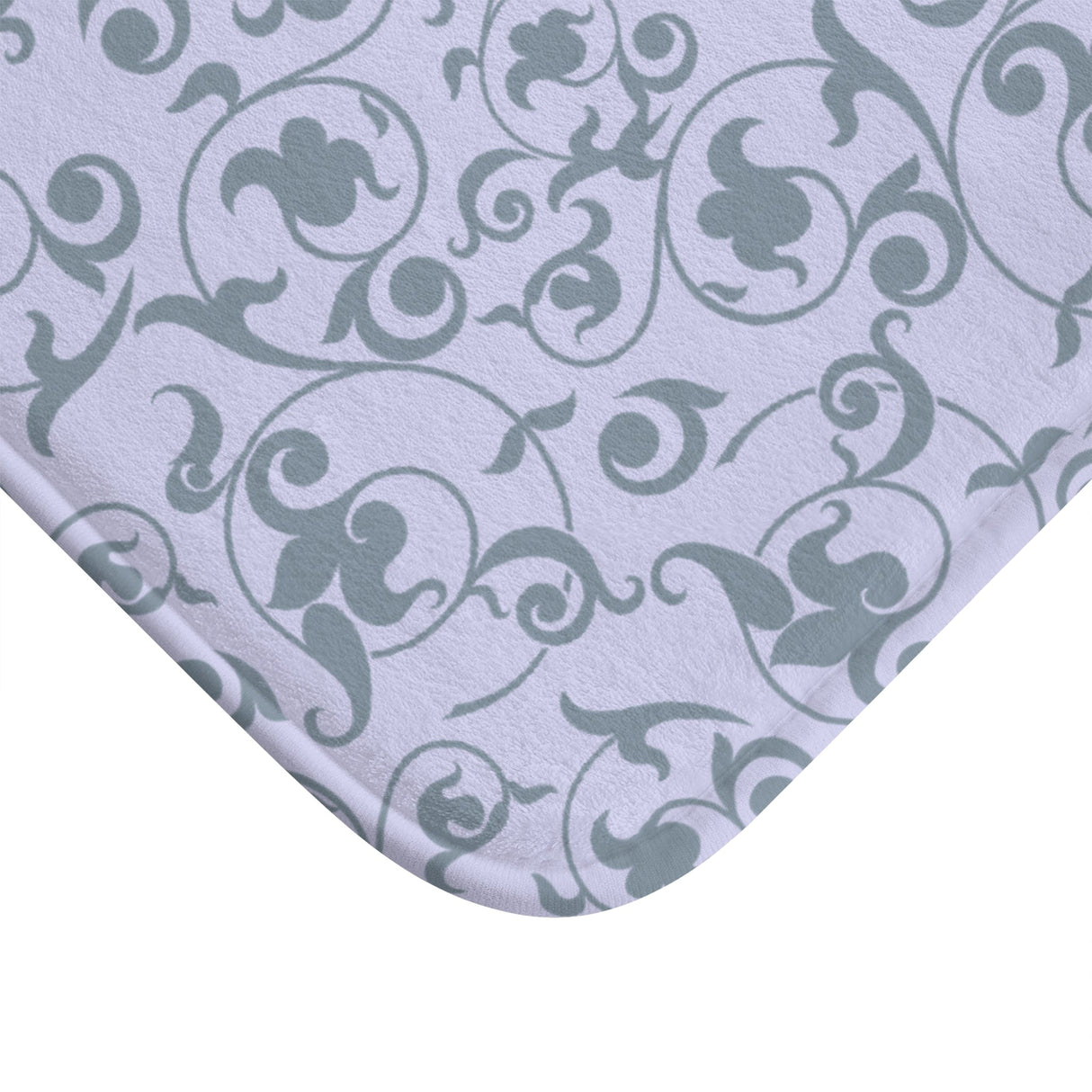 Le Bain French Blue Floral Bath Mat