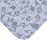 Le Bain French Blue Floral Bath Mat