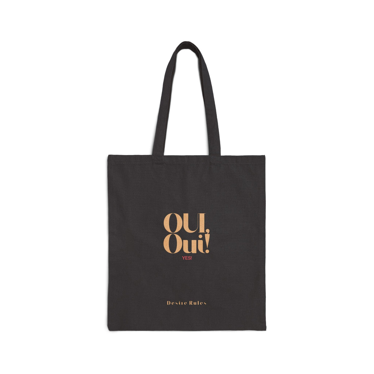 Black Canvas Tote, OUI, Oui!
