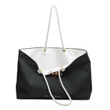 Black Weekender Tote Bag - OUI ,Oui!
