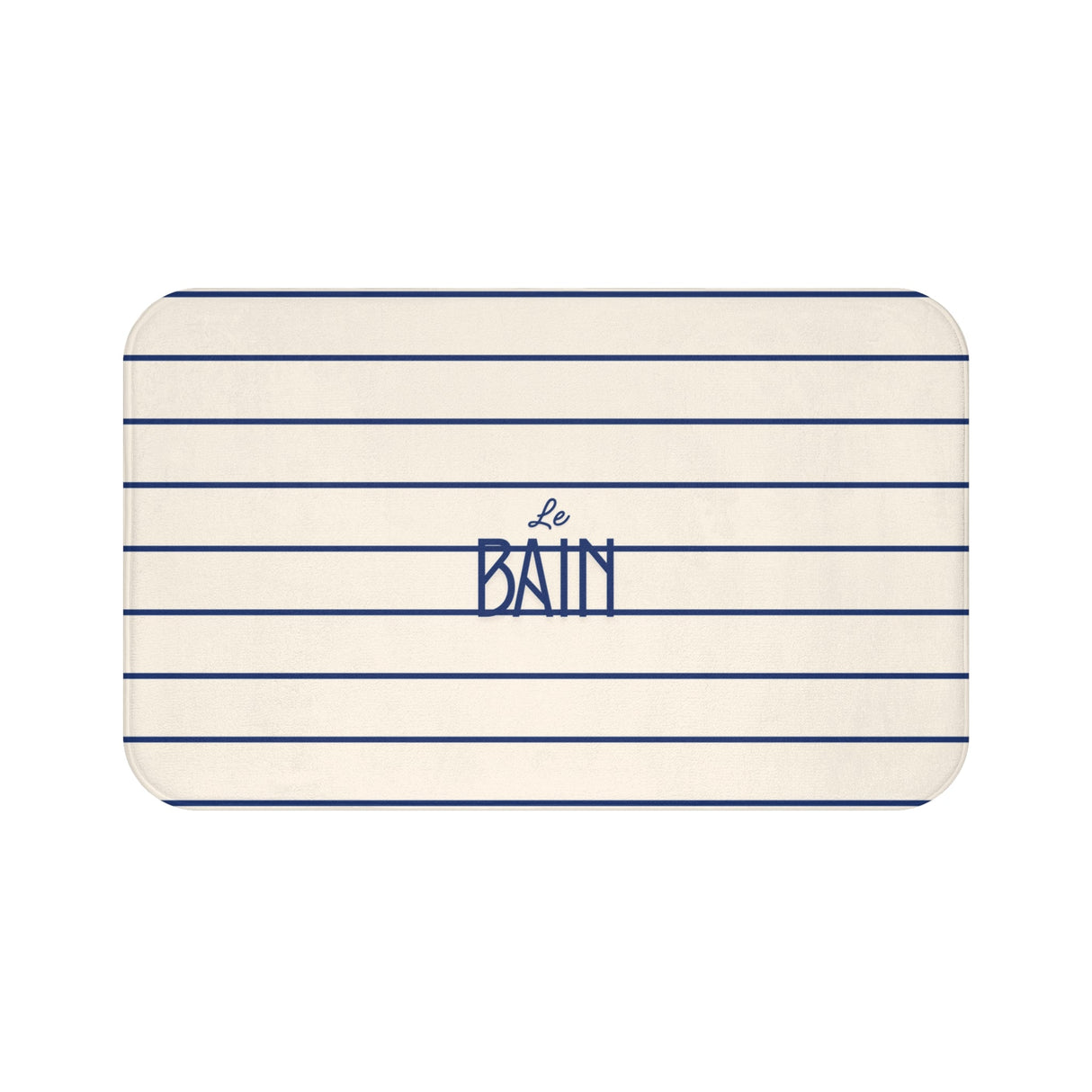 Le Bain Striped Bath Mat