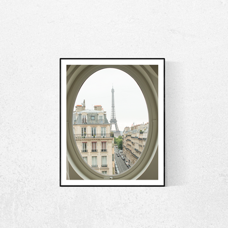Eiffel Tower Room with a View Photograph