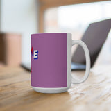 Femme Kiss Ceramic Mug, VIOLET