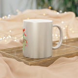 Metallic Joyeux Noel Christmas Morning Cup, Holiday Sparkle