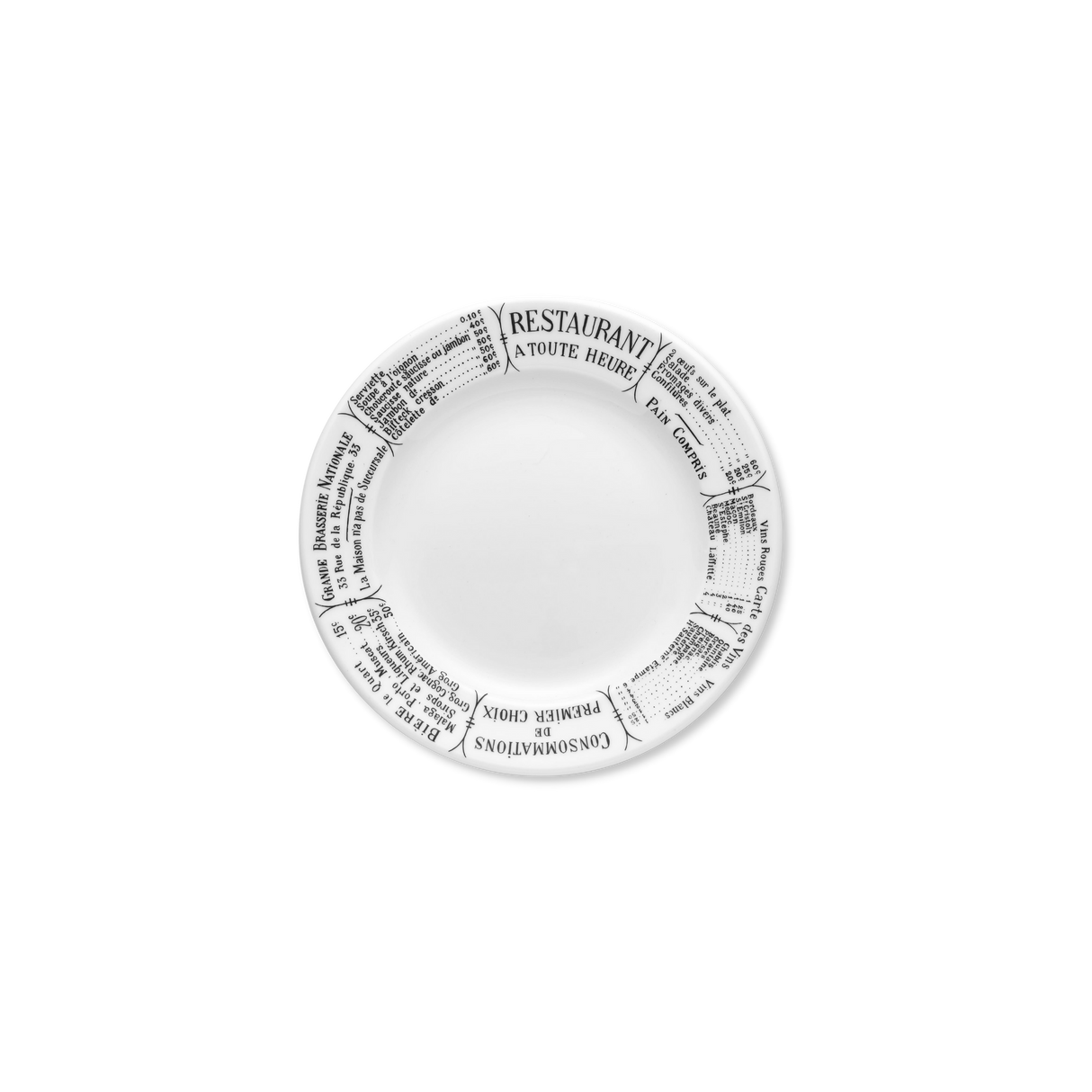 Brasserie Plates, Sets of 4