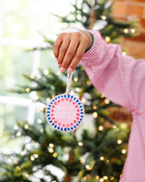 Needlepoint Ornament - Paris is always a good idea