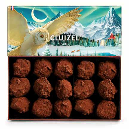 Christmas Chocolate Gift Box, 15 — Luxury Gourmet French Ganache Chocolates