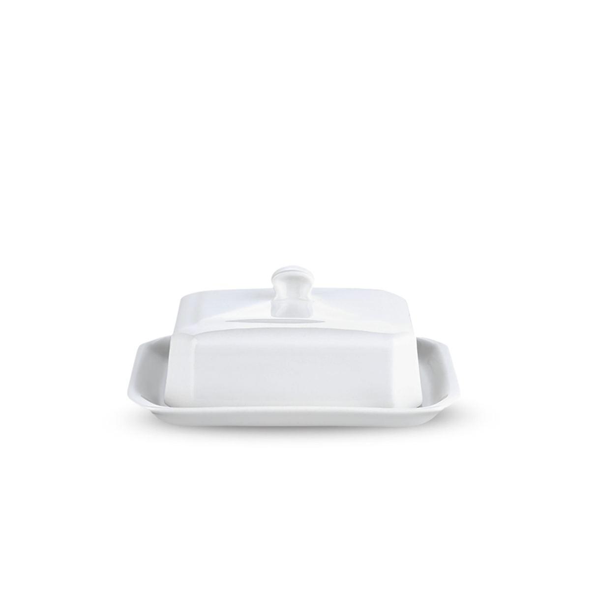 Pillivuyt Large Butter Tray with Cover, European Style