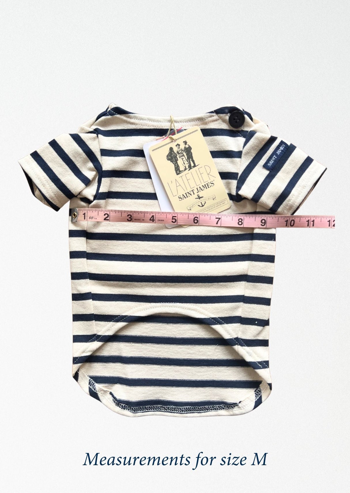 Saint James PARISIAN PUP SHIRT - Authentic Breton Shirt for Dog