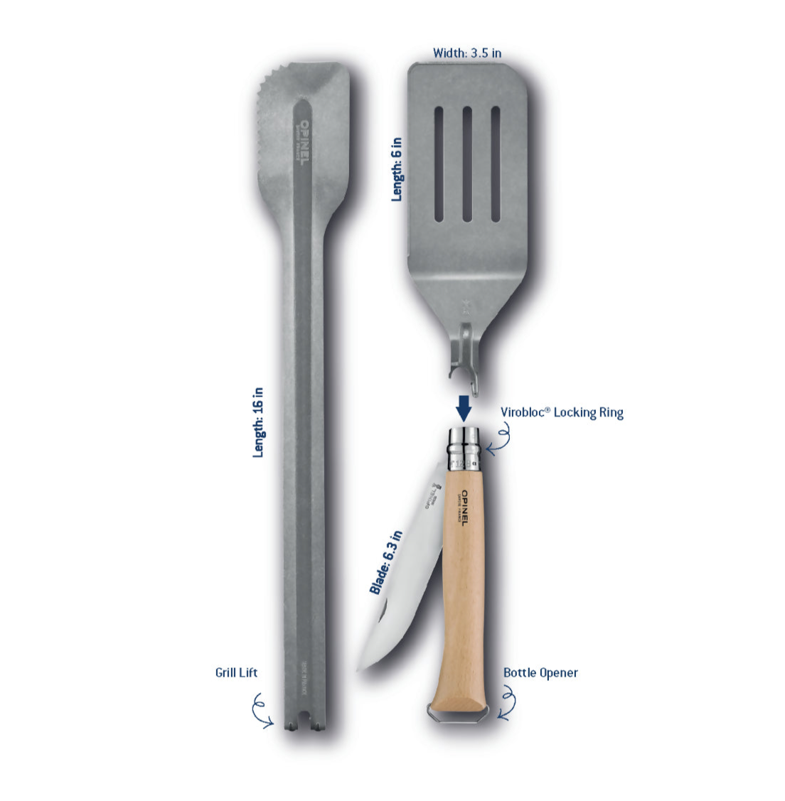 opinel grilling set