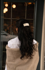 Rectangle Volume Barrette - French Classic