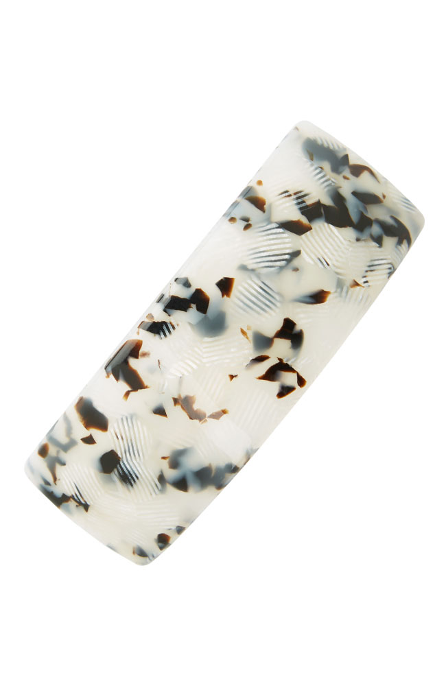 Rectangle Volume Barrette - French Classic