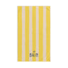 Le Bain Yellow Striped Hand Towel