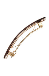 Classic Rectangle Barrette - French Classic