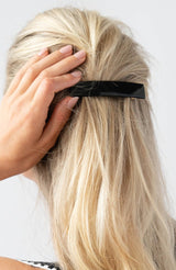 Classic Rectangle Barrette - French Classic