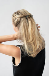 Classic Rectangle Barrette - French Classic
