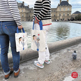 Mini tote bag Parisienne