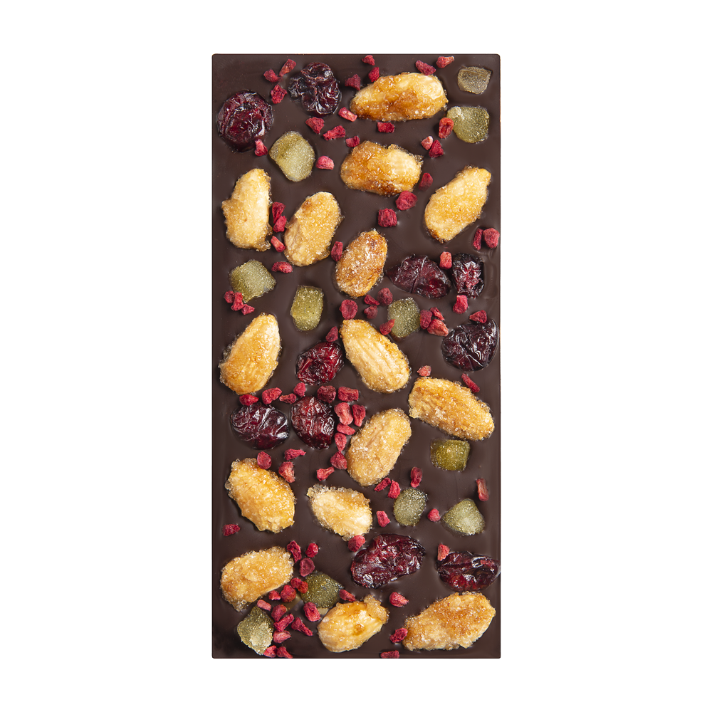 Dark Chocolate Bar, Framboise 72%