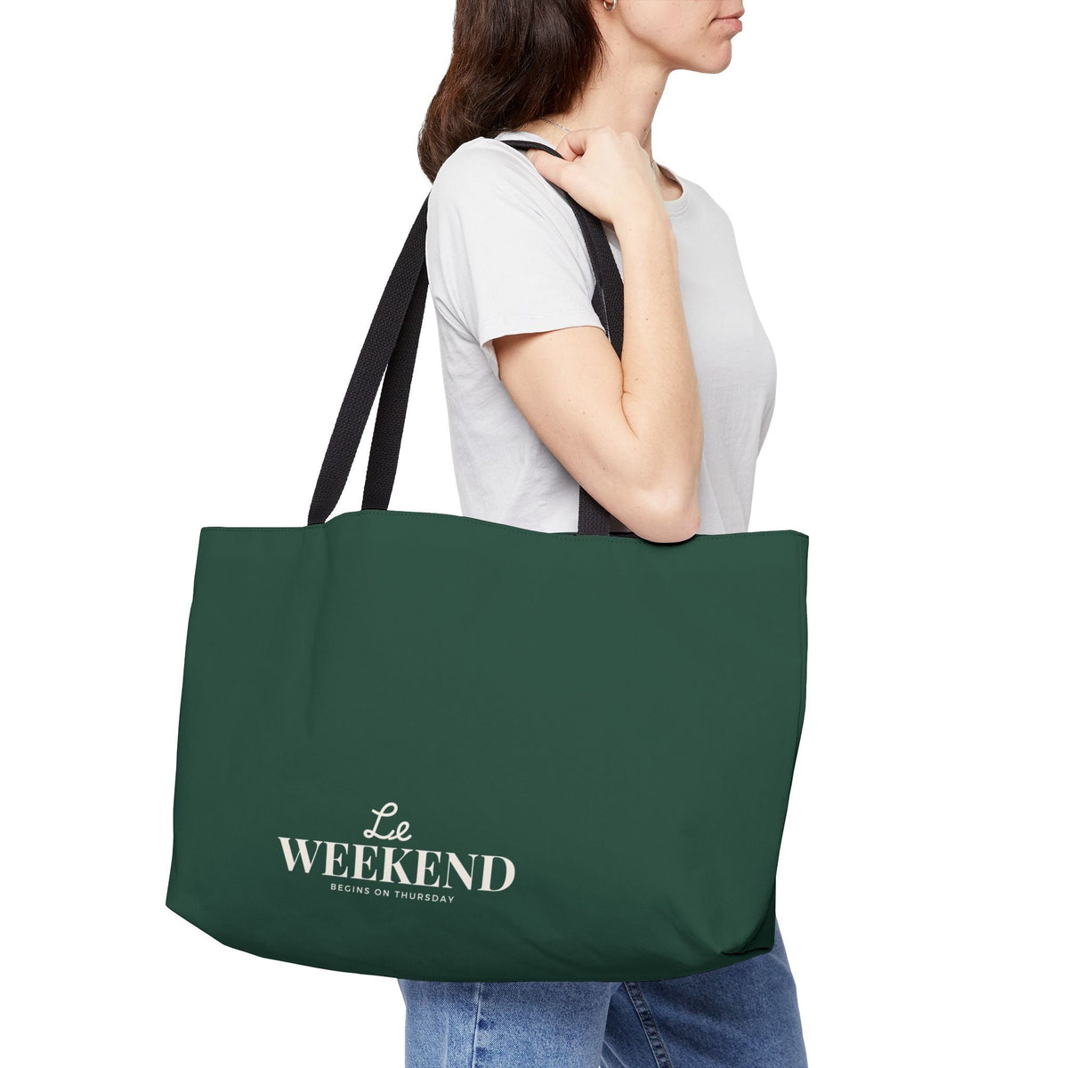 Le WEEKEND Oversized Tote Bag, Carryall Tote