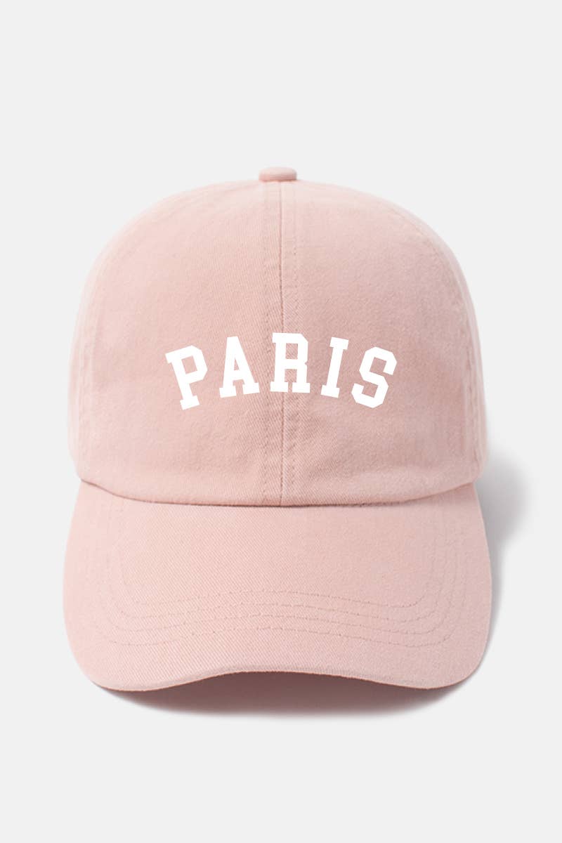 Paris Embroidery Cotton Hat