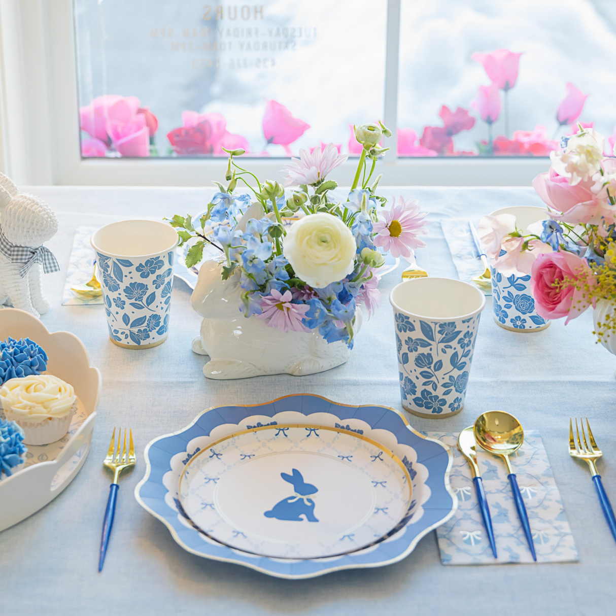 Floral Paper cups