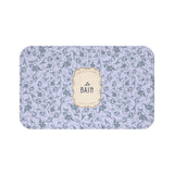 Le Bain French Blue Floral Bath Mat
