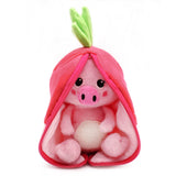 Piglet the Pig/Radish - Flipetz stuffed animal