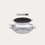 Cristel 4-Piece mixed frying pan Set