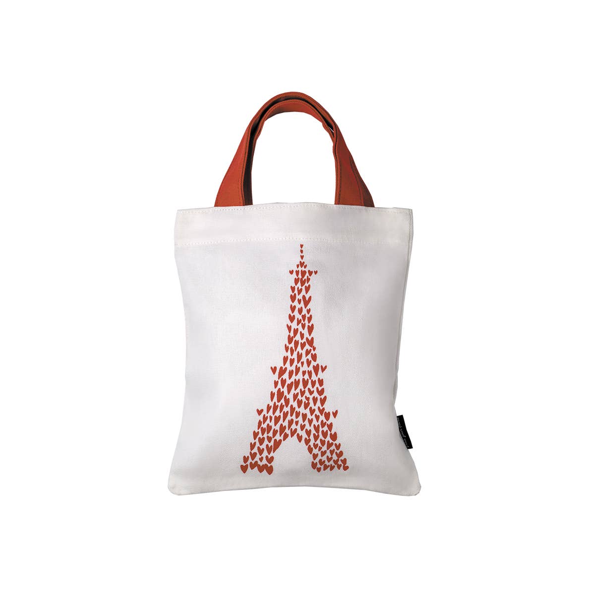 Mini tote bag Tour Eiffel Coeur