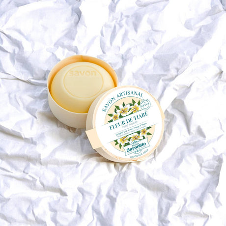 Tiare Flower Soap in Wooden Box