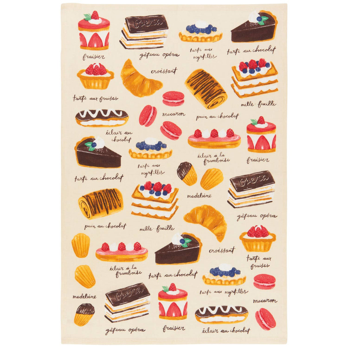 French Patisserie Dishtowel