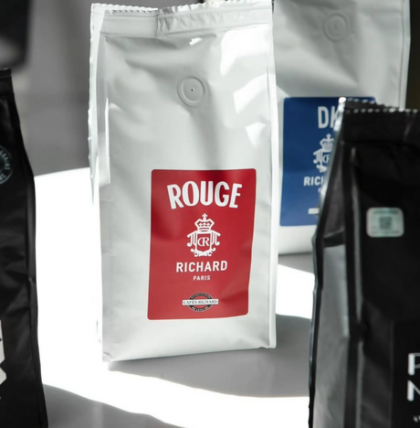 Coffee - Cafés Richard Rouge Richard Whole Bean 8.8oz Bag