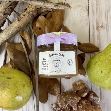 Pear Chestnut Vanilla Preserves - Autumn Bliss