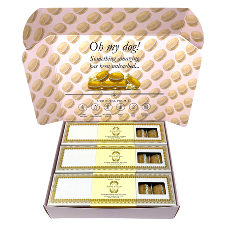 Dog Macaron Combo Gift Box (18 French Dog Macarons)