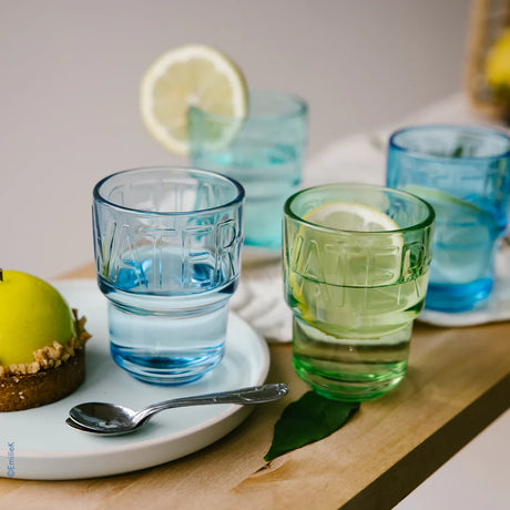 La Rochere Assorted Colors Water Tumblers – Set of 4