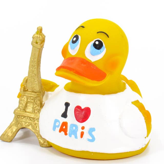 Eiffel Tower Rubber Duck