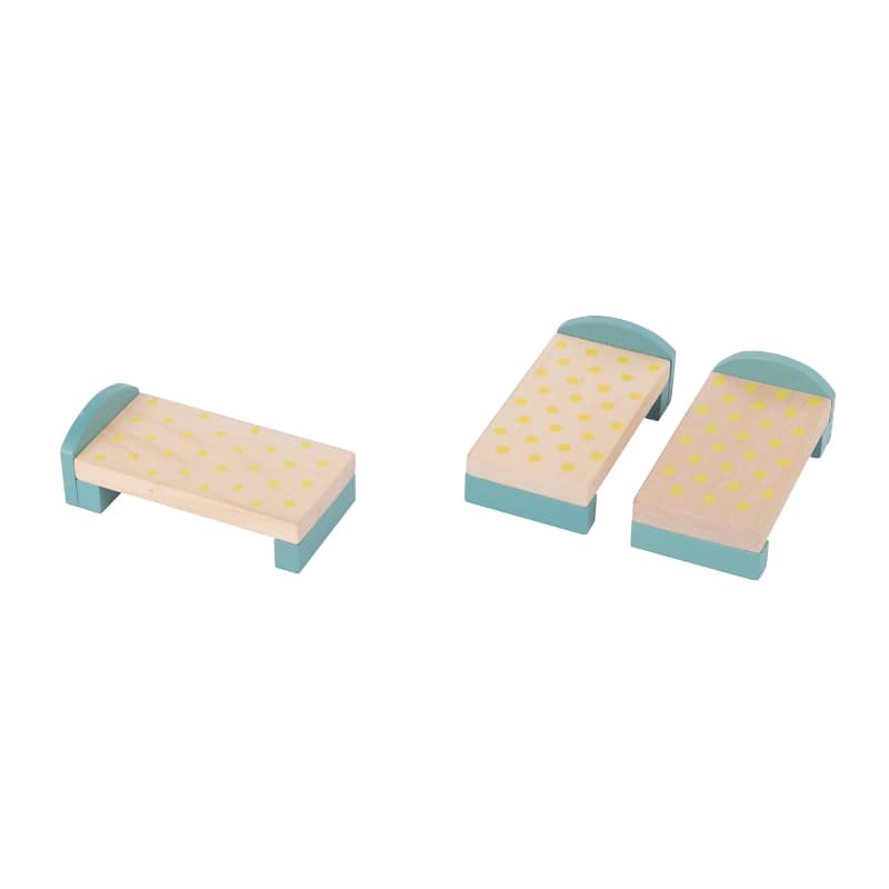 Wooden Playhouse The Big Family - Moulin Roty