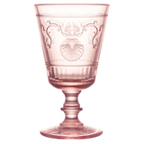 Versailles Stemmed Glass Rose Pink – Set of 6