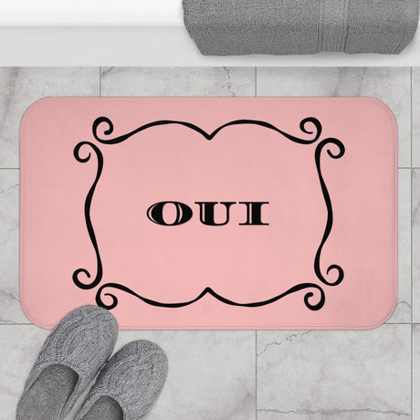 OUI Pink Bath Mat