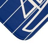 Nautical Blue “Le Bain” Bath Mat