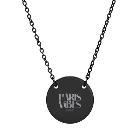 PARIS Vibes Circle Necklace - Stylish Jewelry