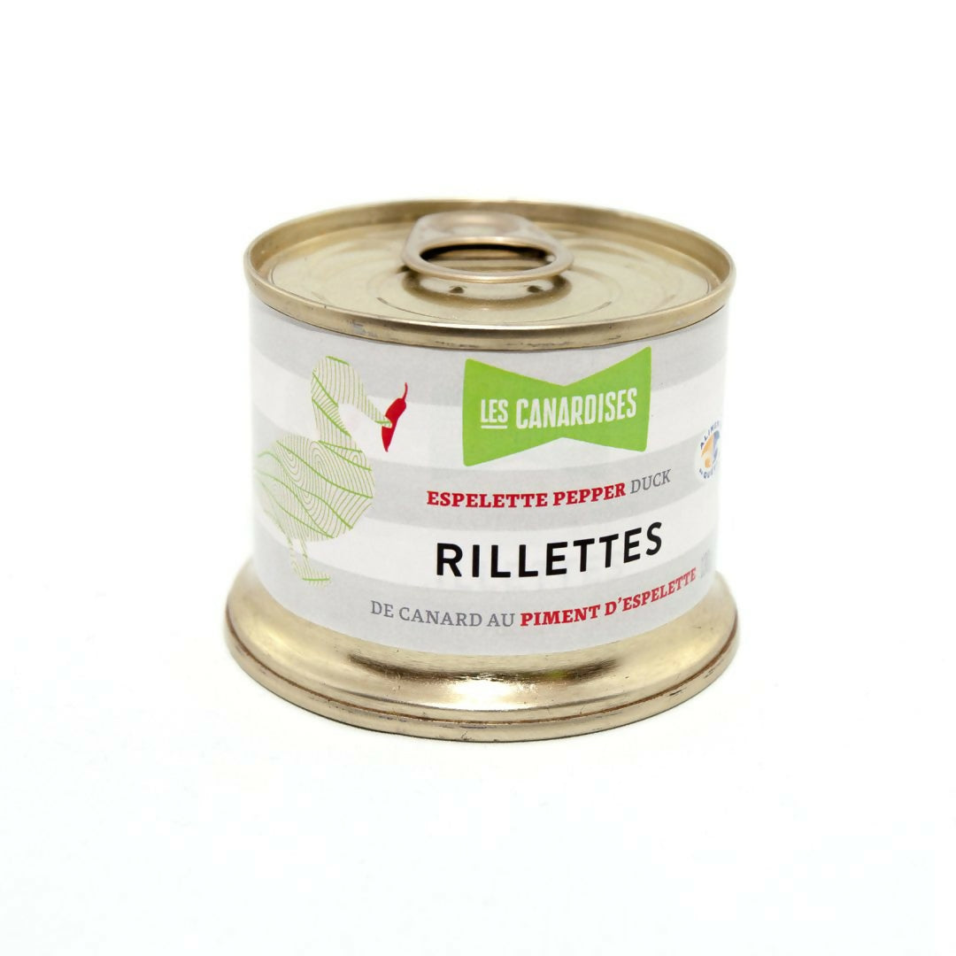 Les Canardises - Espelette pepper Duck Rillettes