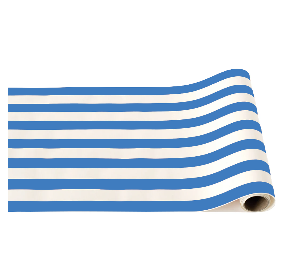 Blue Stripe table runner
