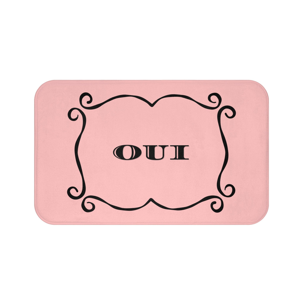 OUI Pink Bath Mat