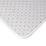 Le Bain Sea Blue Bath Mat — French Bathroom Rug with Modern Border