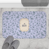 Le Bain French Blue Floral Bath Mat