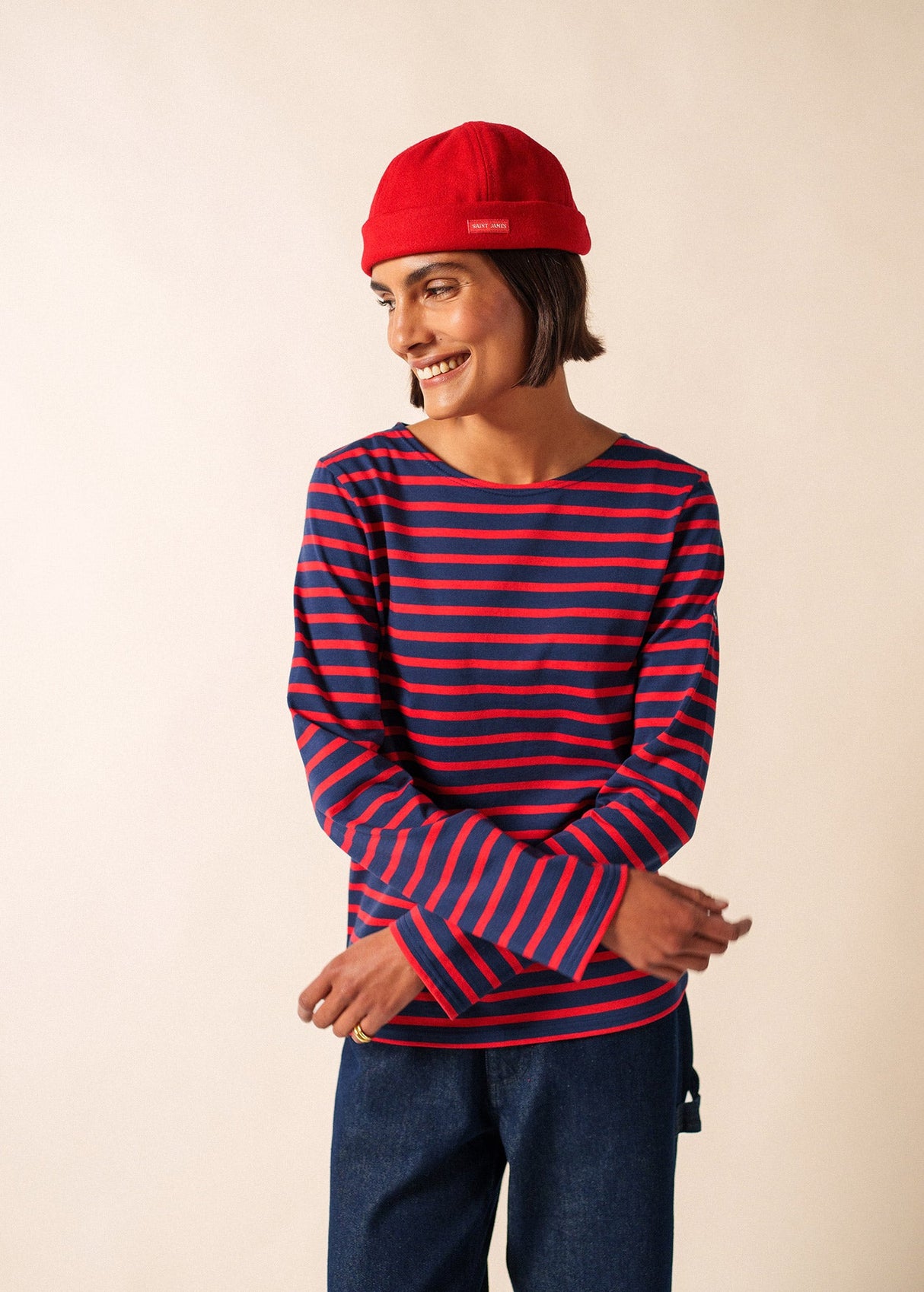 Saint James MARIN MIKI - Watch Cap (RED)