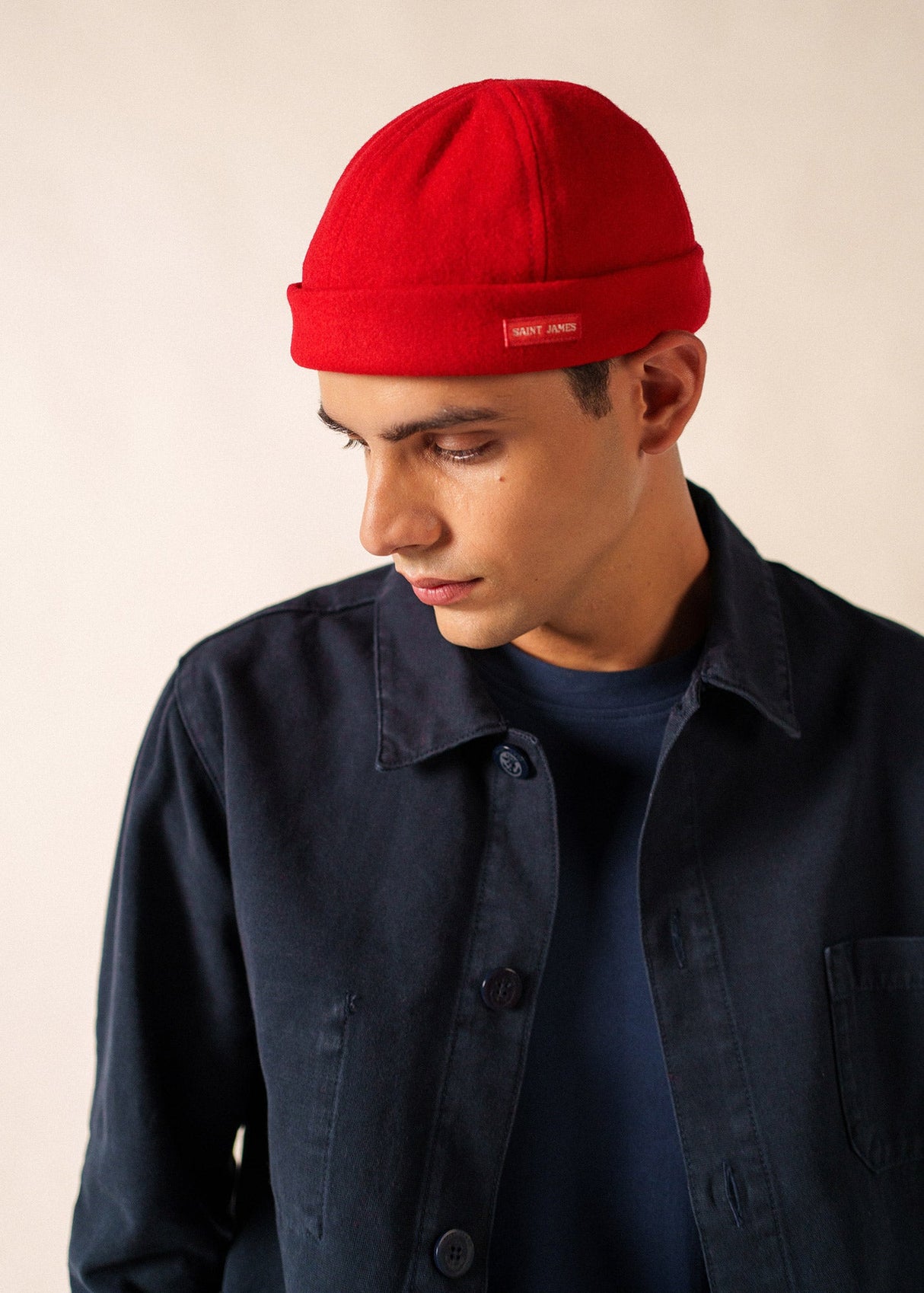 Saint James MARIN MIKI - Watch Cap (RED)