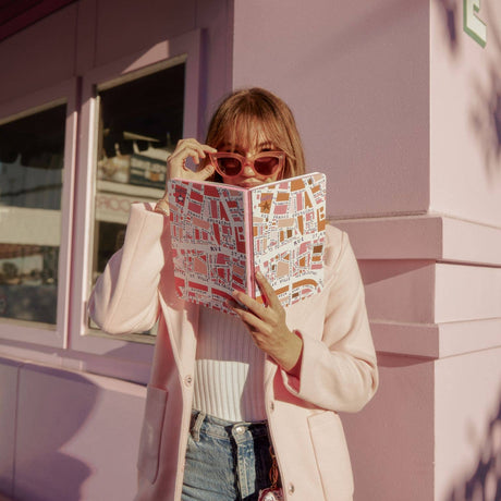 Rues de Paris Medium Coptic-Bound Journal